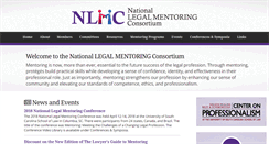 Desktop Screenshot of legalmentoring.org