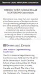 Mobile Screenshot of legalmentoring.org